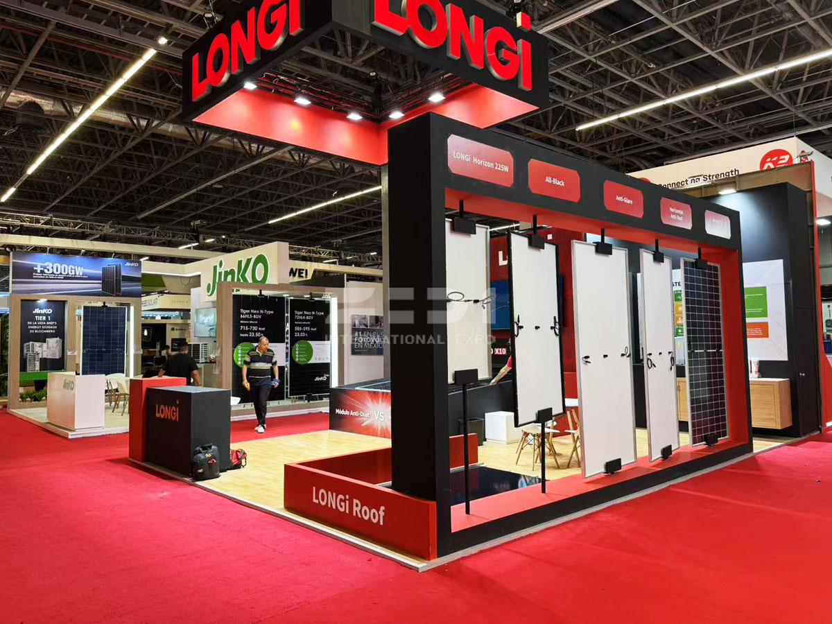 墨西哥光伏能源展臺設計