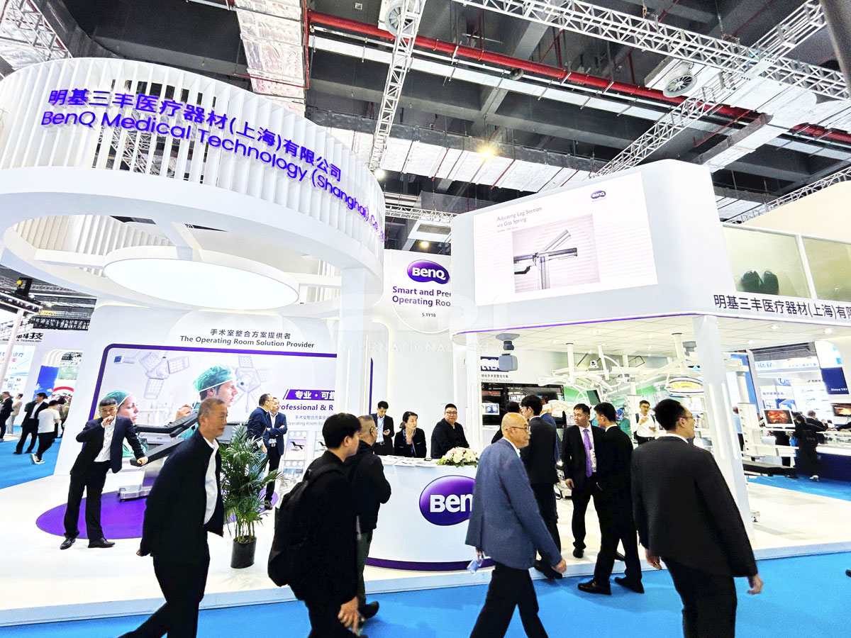 上海醫療展臺設計布置